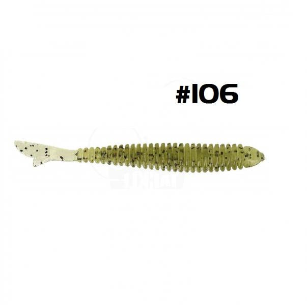 Silikona Mānekļi Bait Breath Fish Tail Ringer 2" #106