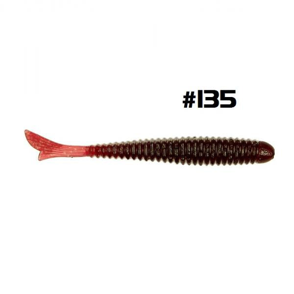 Silikona Mānekļi Bait Breath Fish Tail Ringer 2" #135