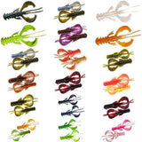 Silikona Mānekļi Crazy Fish Nimble 4" , 100 mm