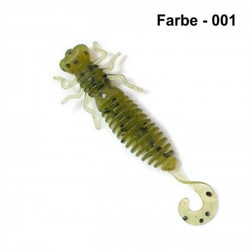Silikona Mānekļi Fanatik Larva Lux, 2'', 5 cm 001