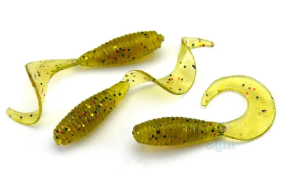 Silikona Māneklis Crazy Fish Angri Spin 1.8". 45 mm