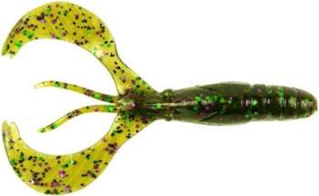 Silikona mānekļi Bait Breath SL-Remix 4" #UR822 Green Pumpkin/Candy