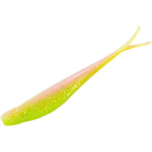 Silikona mānekļi ZMAN ElaZtech Scented Jerk ShadZ 5" / 12,7 cm Electric Chicken
