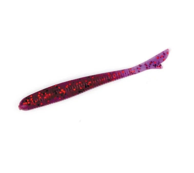 Silikona māneklis Bait Breath U30 Fish Tail 1.5" Red seed