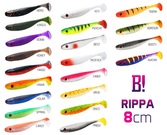 Silikona māneklis Delphin BOMB! Rippa | 8cm