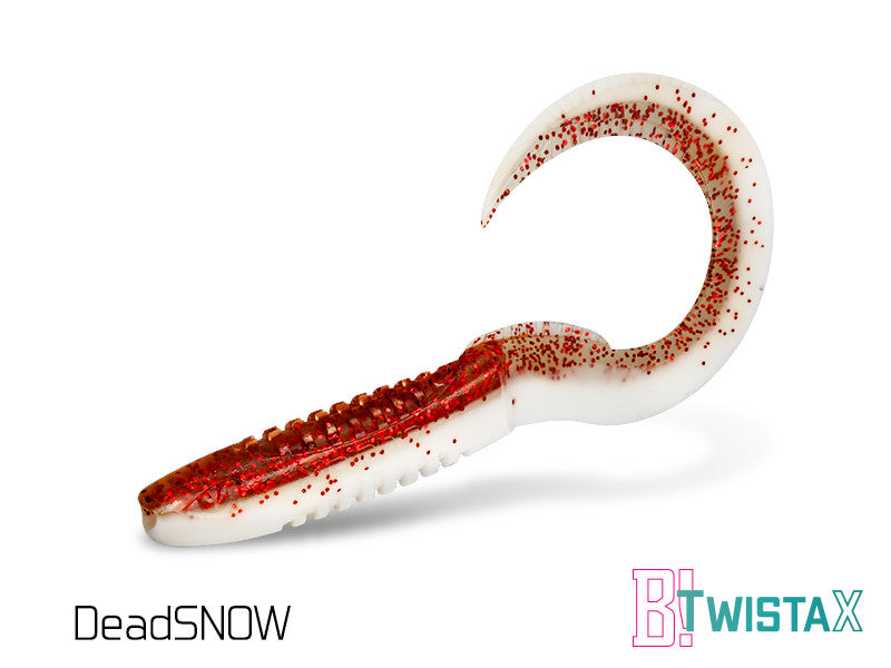 Silikona māneklis Delphin TwistaX Eeltail UVs | 15cm DeadSNOW