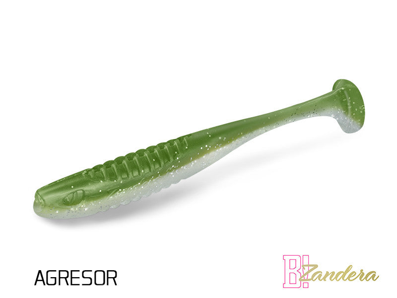 Silikona māneklis Delphin ZANDERA UVs | 10cm AGRESOR