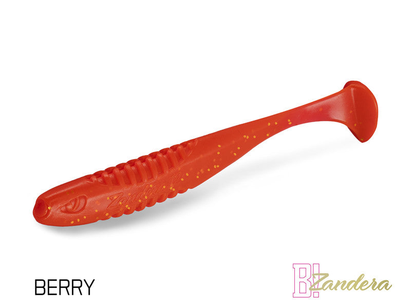 Silikona māneklis Delphin ZANDERA UVs | 10cm BERRY