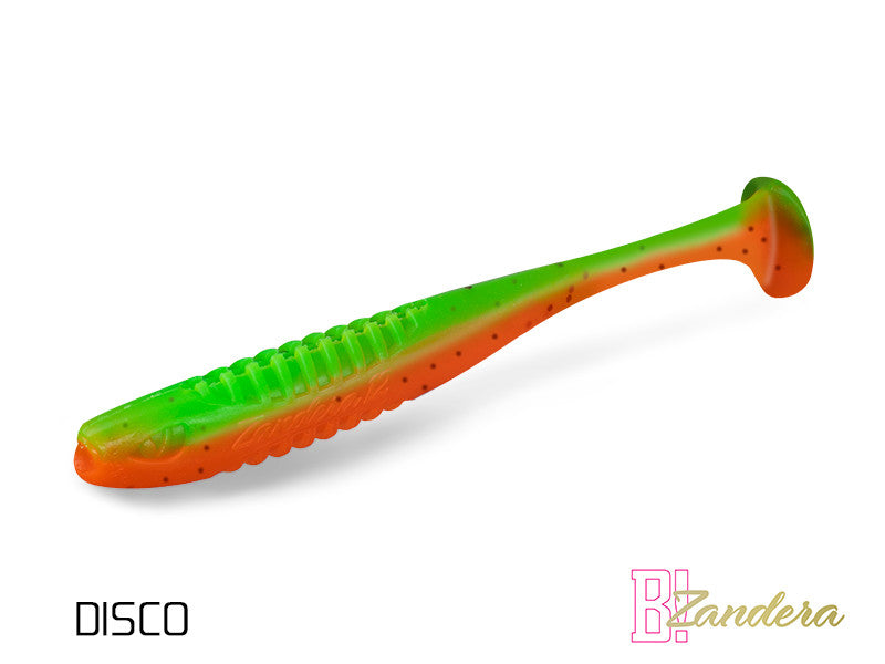 Silikona māneklis Delphin ZANDERA UVs | 10cm DISCO