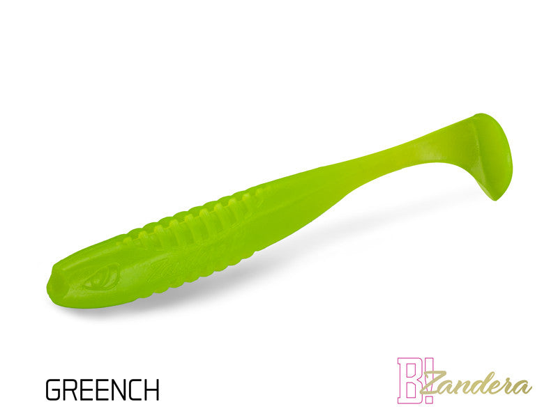 Silikona māneklis Delphin ZANDERA UVs | 10cm GREENCH