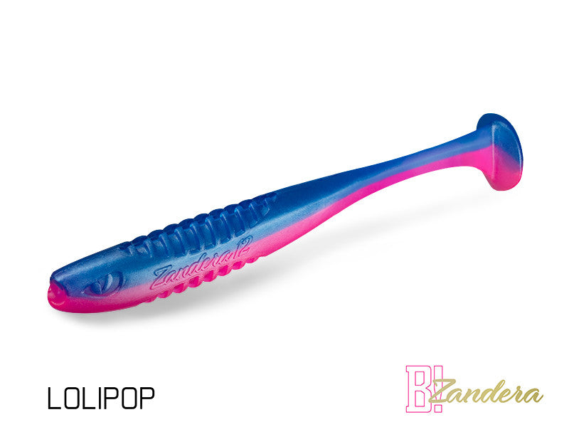 Silikona māneklis Delphin ZANDERA UVs | 15cm Lolipop