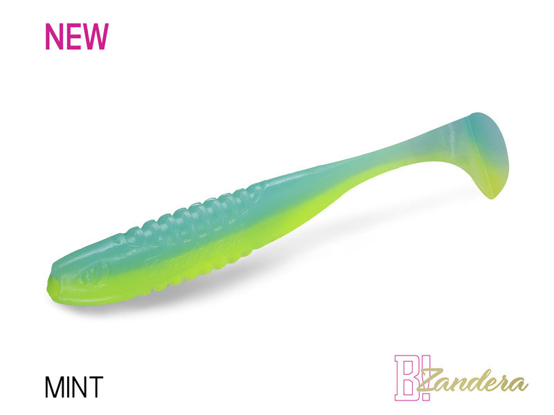 Silikona māneklis Delphin ZANDERA UVs | 15cm Mint