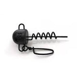 Skrūves Fanatik Lead and Screw with Carabiner / Melnas