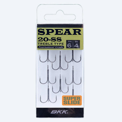Trīsžuburu āķi BKK Spear 20 SS