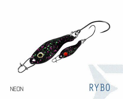 Šūpiņš Delphin RYBO 0.5g Neon