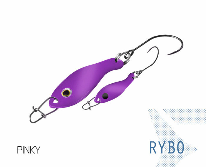 Šūpiņš Delphin RYBO 0.5g Pinky