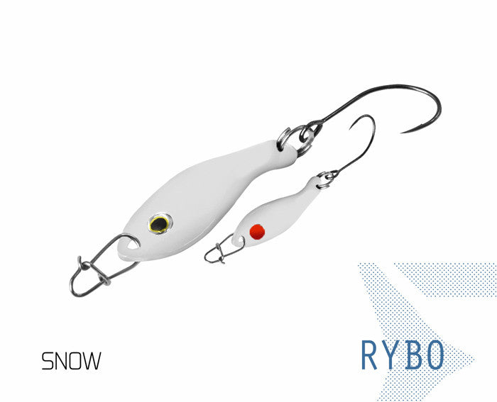 Šūpiņš Delphin RYBO 0.5g Snow