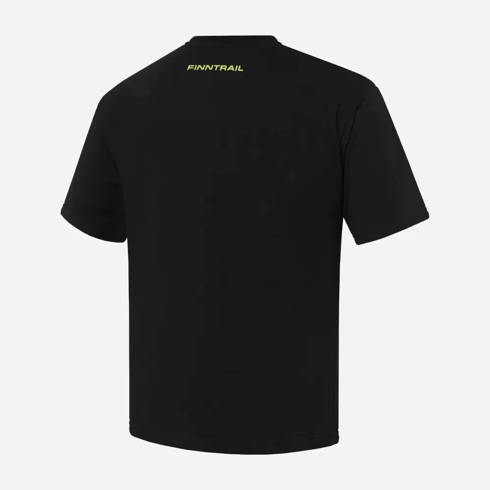 T-Krekls FINNTRAIL BUGGY BLACKYELLOW 6716