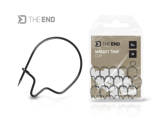 Tārpu klipsis Delphin TheEND Maggot Trap / 15 pcs