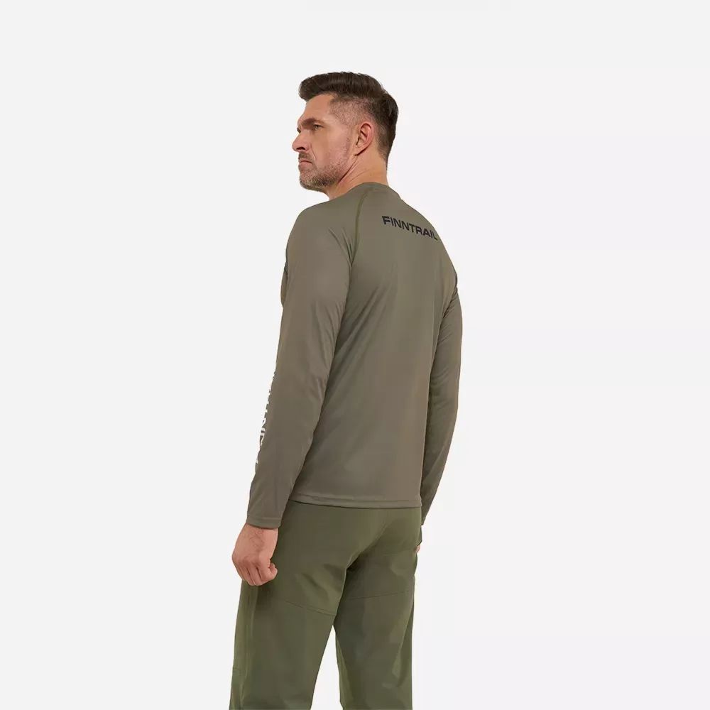 UPF 50 Krekls FINNTRAIL WAVE FISH KHAKI 6611