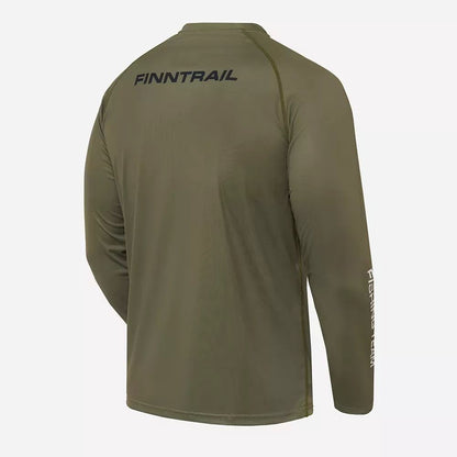 UPF 50 Krekls FINNTRAIL WAVE FISH KHAKI 6611