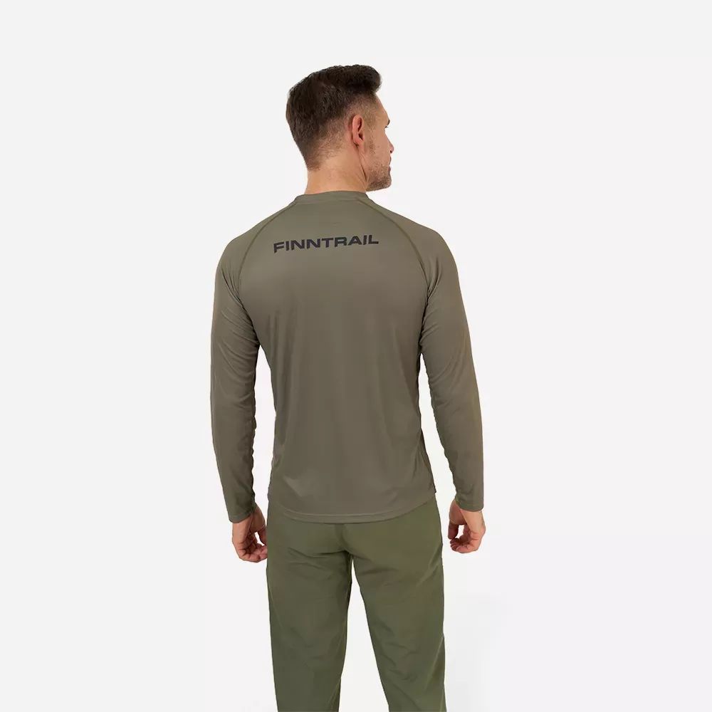 UPF 50 Krekls FINNTRAIL WAVE FISH KHAKI 6611