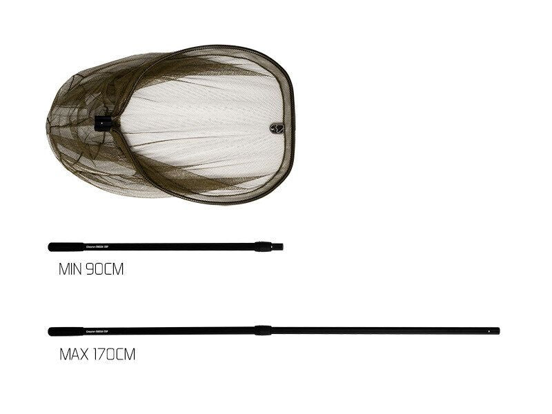 Uztveramā tīkla komplekts Delphin Landing net OMEGA Carp