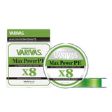 Varivas Max Power PE X8 Lime Green Fluo
