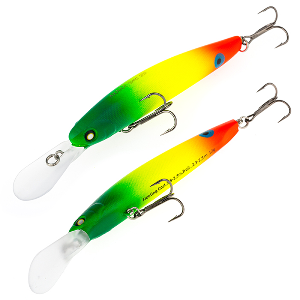 Vobleris AKARA «SIMA» 90 F ( 12 g, 90 mm)