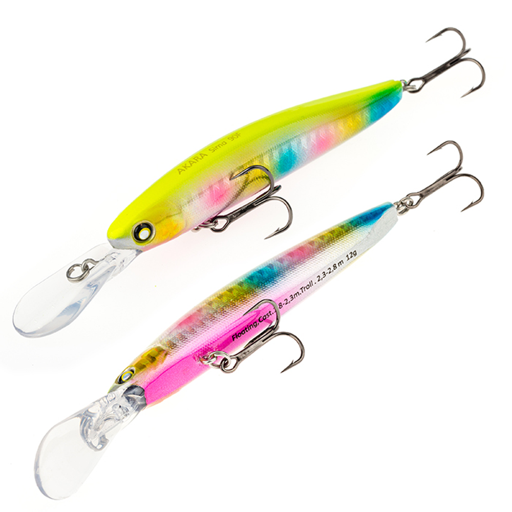 Vobleris AKARA «SIMA» 90 F ( 12 g, 90 mm)