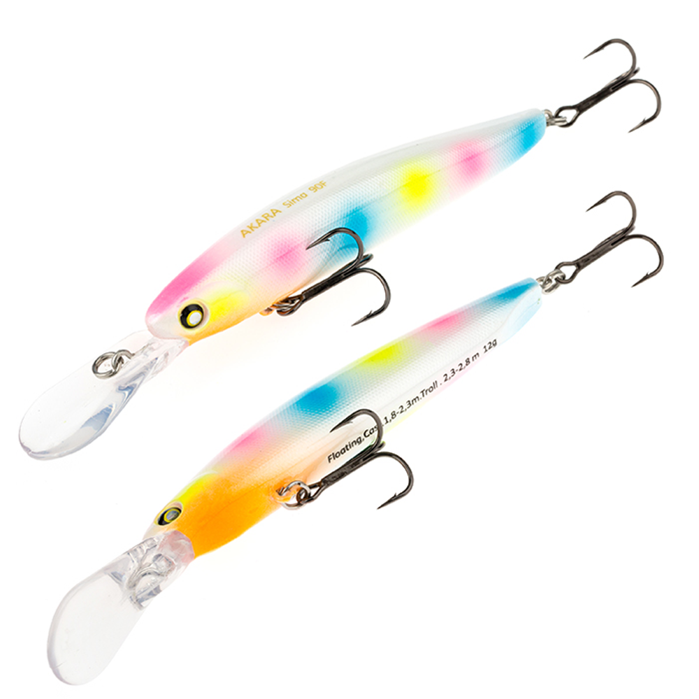 Vobleris AKARA «SIMA» 90 F ( 12 g, 90 mm)