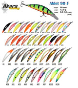 Vobleris AKARA «Ablet» 90 F ( 12 g, 90 mm)