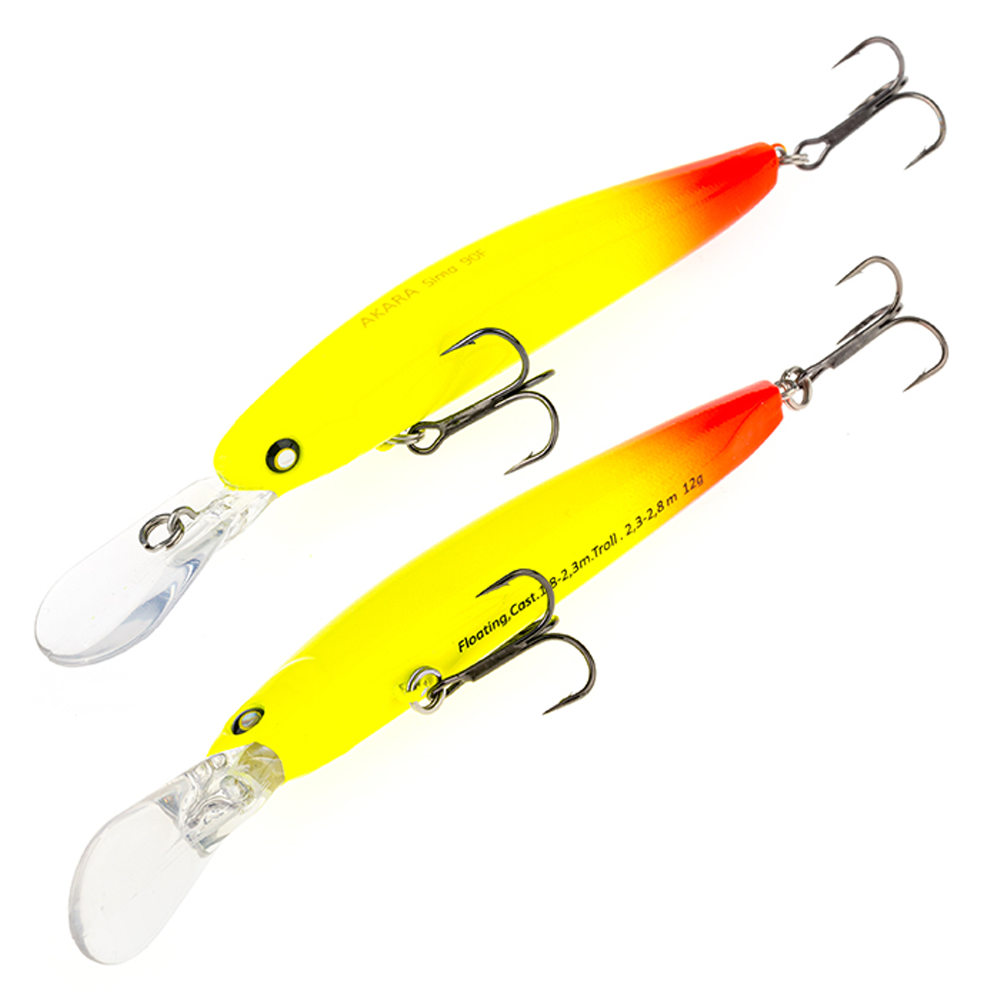 Vobleris AKARA «SIMA» 90 F ( 12 g, 90 mm) / A164