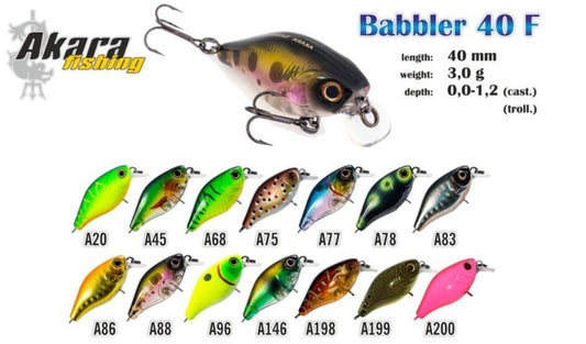 Vobleris Akara Babbler 40F
