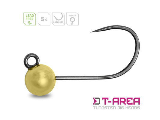 Volframa džiggalva  Delphin T-AREA BL / 5 gab - golden
