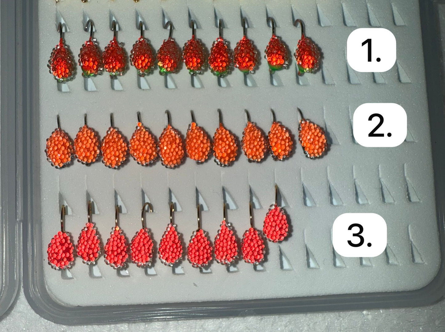 Tungsten jig "IKRIŅŠ" 1.1 g size 4