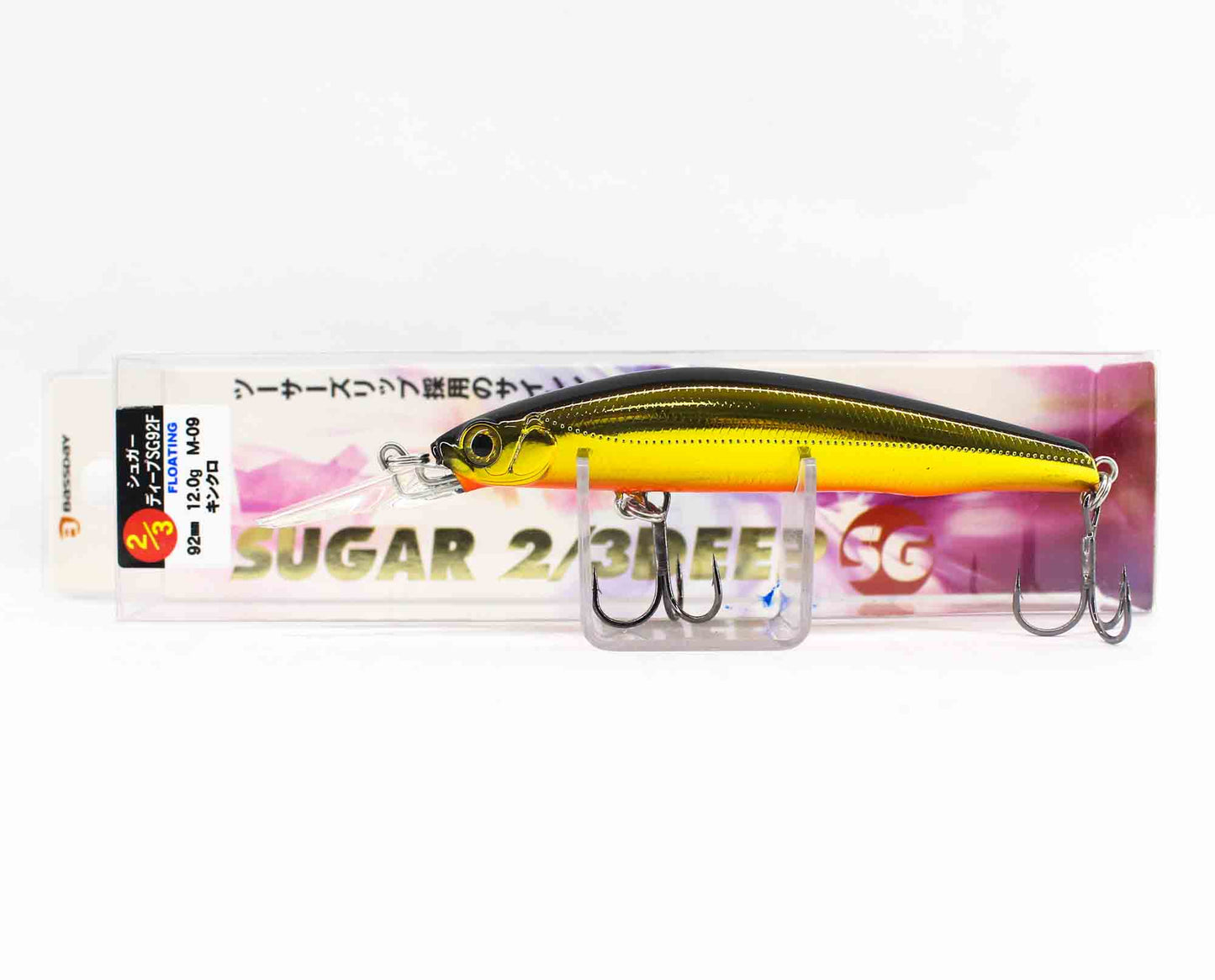 Vobleris Bassday Sugar 2/3 Deep SG 90F BOOST
