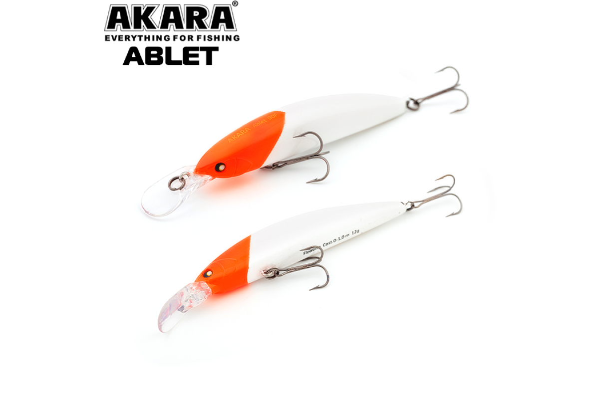 Vobleris AKARA «Ablet» 90 F ( 12 g, 90 mm)