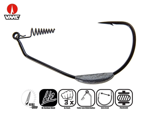 Āķi VMC Heavy Duty Swimbait Weighted Light