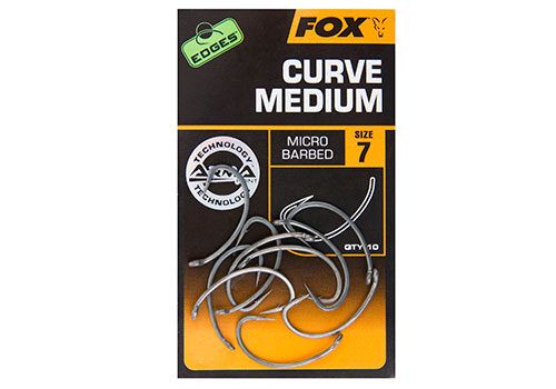 Āķis FOX Edges Armapoint Curve Shank medium