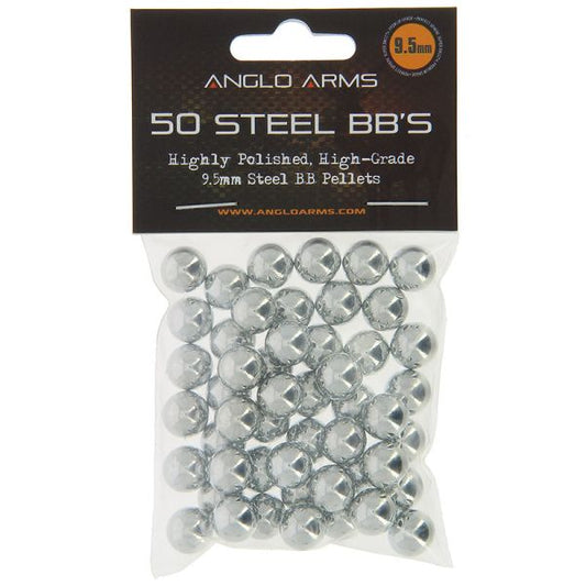 Anglo Arms Metāla Bumbiņas kaķenei, 9,5mm 50gab Produkts