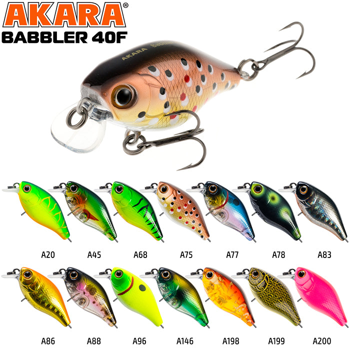 Vobleris AKARA «Babbler» 40 F