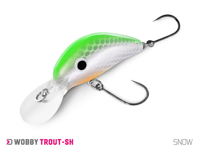 Vobleris Delphin WOBBY TROUT-SH