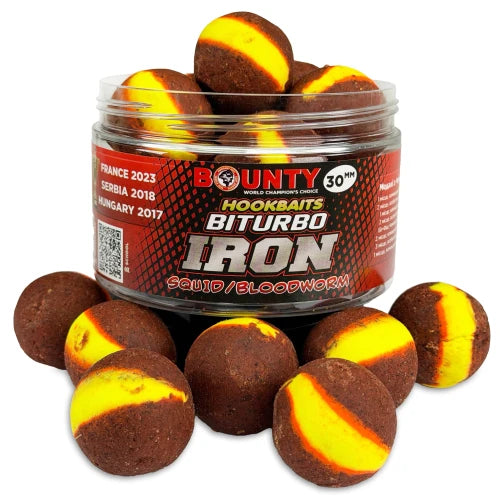 Boilas BOUNTY BITURBO IRON Hookbait Squid / Bloodworm