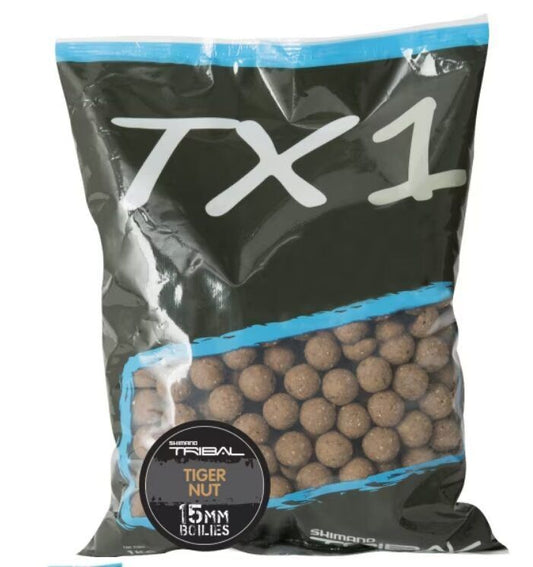 Boilas Shimano TX1 Boillie Tiger Nut / Tīģerrieksts 1kg