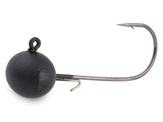 Džiggalva CAMO LURES Football Jigs BLACK #2/0