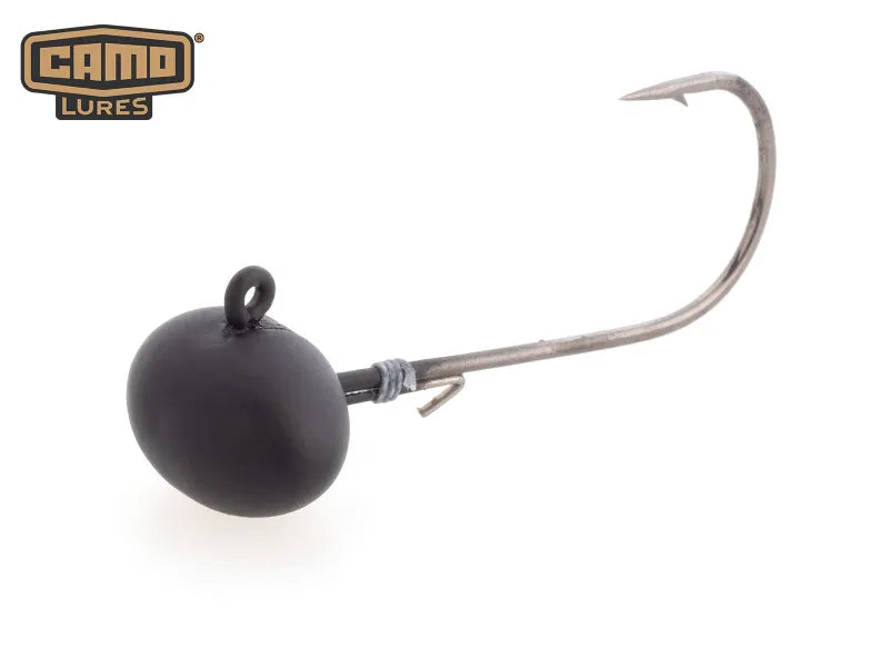 Volframa džiggalva CAMO Tungsten Football Jigs 3/0