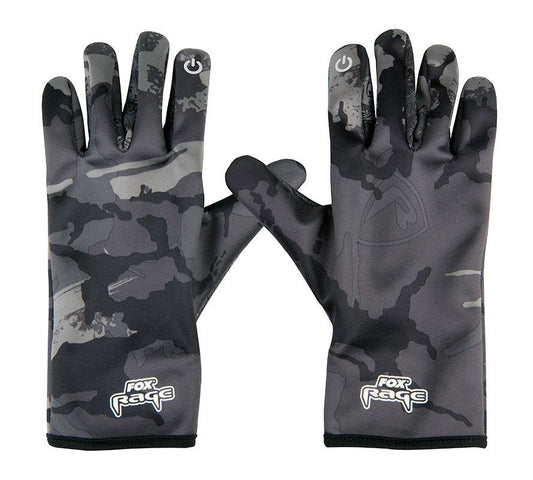 Cimdi Fox Rage Thermal Camo Gloves