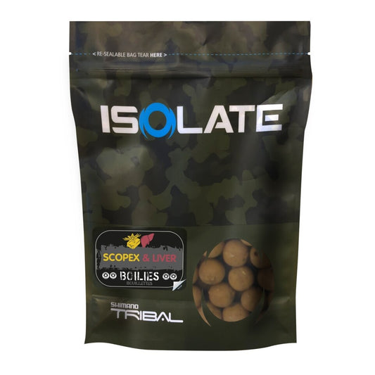 Boilas Shimano ISOLATE Scopex & Liver Boilies 1kg