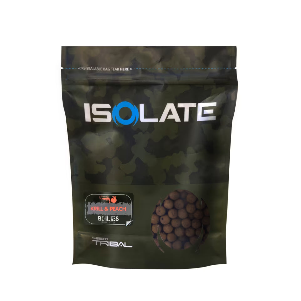 Boilies Shimano Isolate Krill Peach 3kg